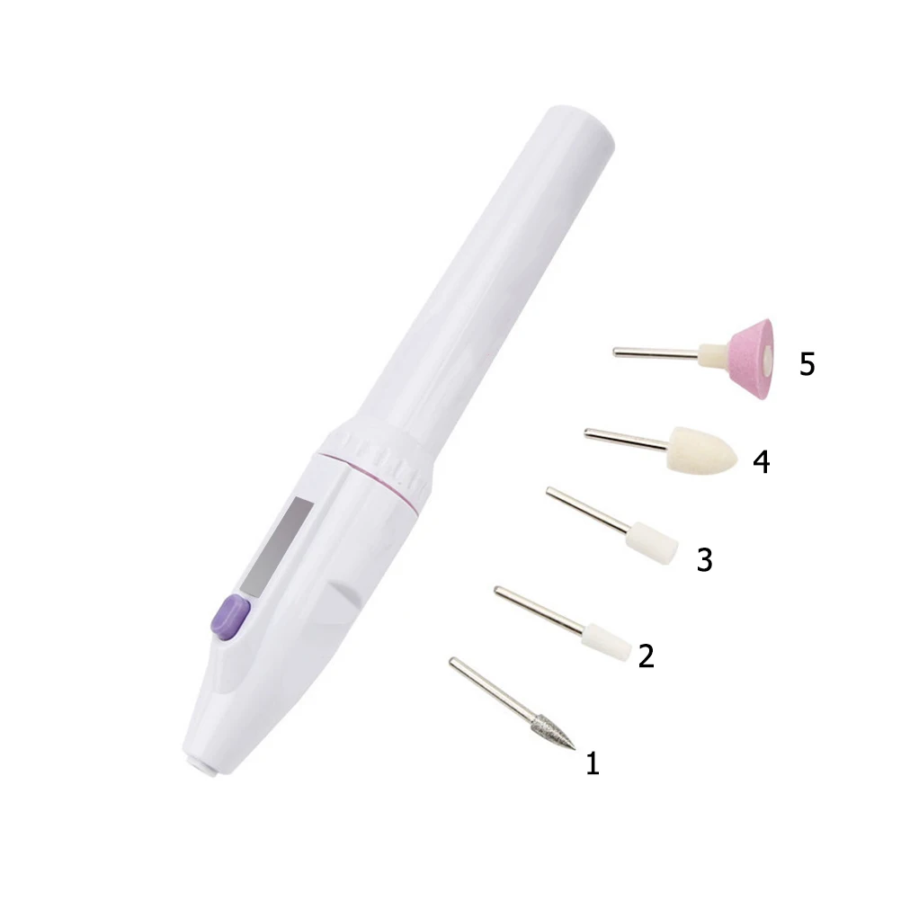 

New Practical Portable Electric Nail Polisher Set Household Nail Polishing Tool Personal Manicure and Pedicure Kit