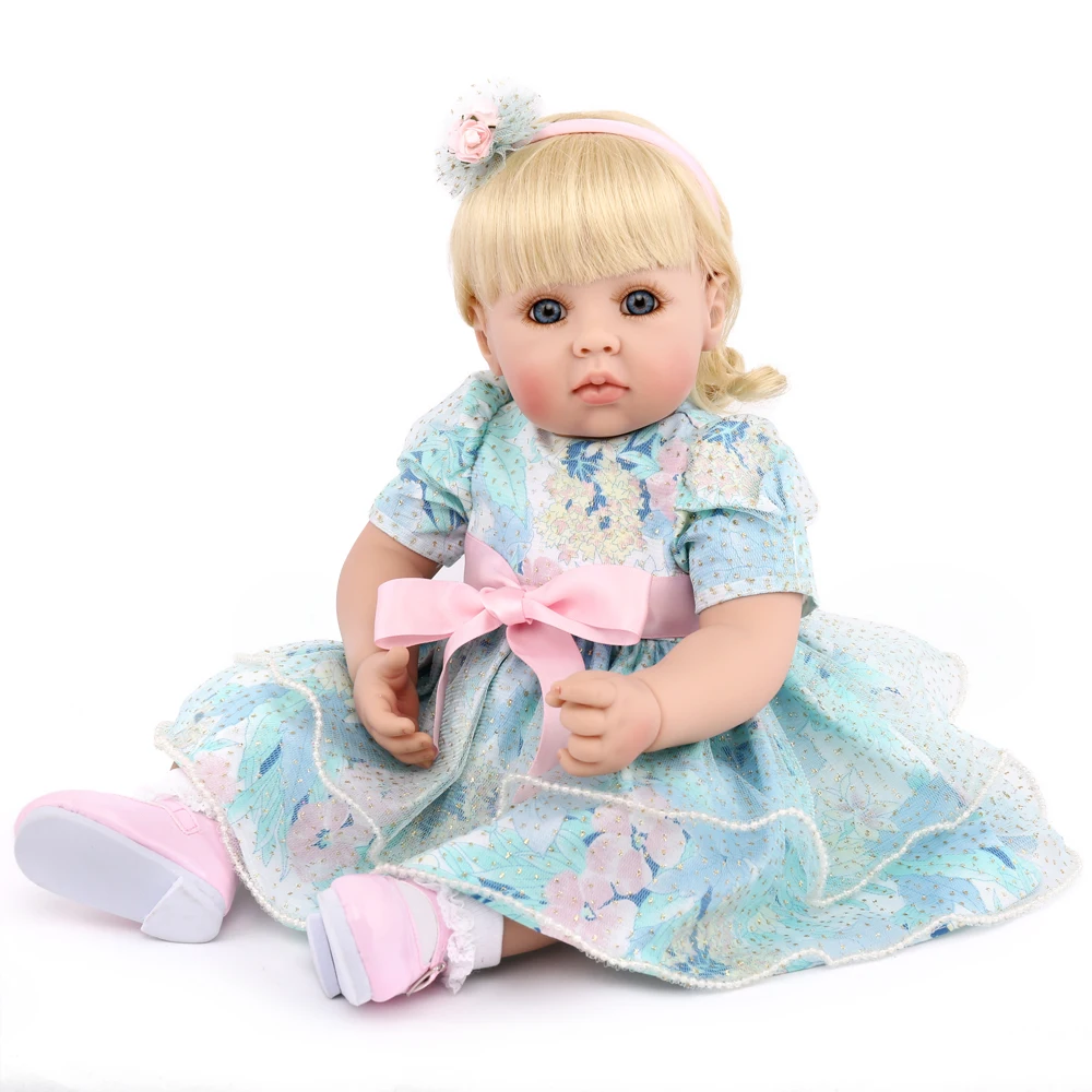 Reborn Baby Doll мягкий винил ручной работы реалистичные новорожденных девочек подарок на день рождения Рождественская коллекция 20 дюймов модные