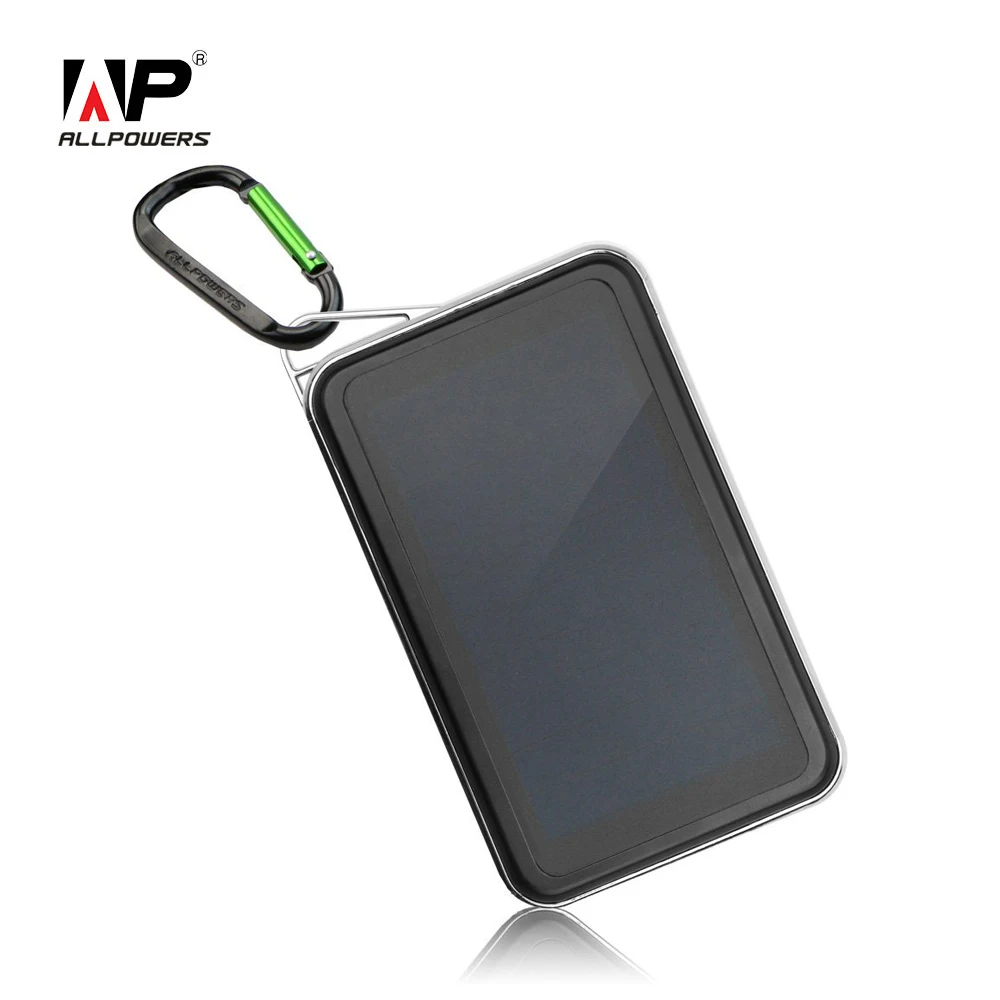 bilder für ALLPOWERS Solar-ladegerät 15000 mAh Solar Energienbank Portable Dual USB Solar-ladegerät für iPhone iPad Samsung HTC LG etc. bilder für ALLPOWERS Solar-ladegerät 15000 mAh Solar Energienbank Portable Dual USB Solar-ladegerät für iPhone iPad Samsung HTC LG etc.