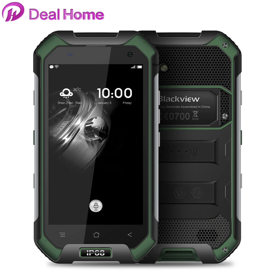  Blackview BV6000 Mobile Phone 4G LTE MTK6755 Octa Core 2.0GHz 4.7