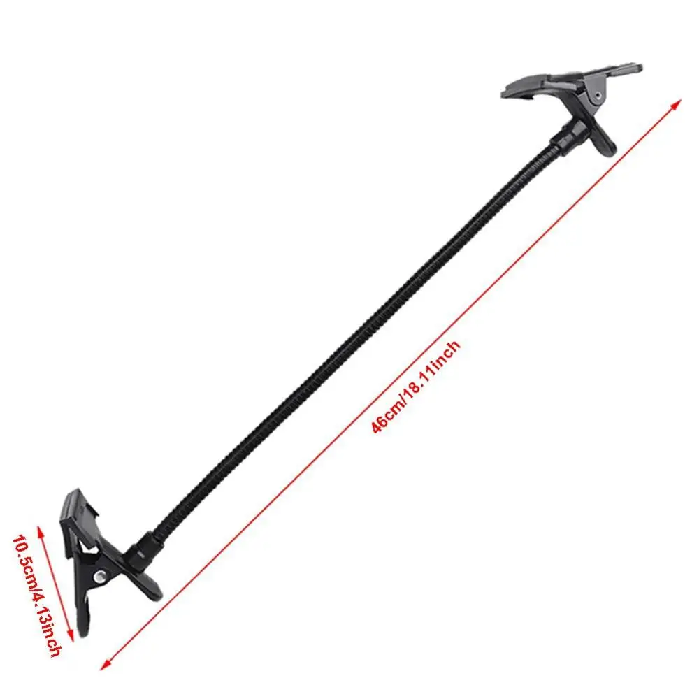 

camera background stand for photography Dual Head Flexible Arm Connector Clip Reflector Light Stand Photography Accessories