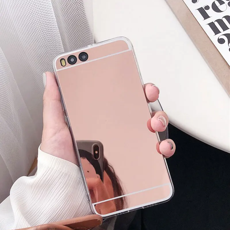 Роскошное зеркало ТПУ чехол крышка для Huawei Honor 10 Lite Mate 9 8 5X 6A 6X 6 Plus 6C Pro 7A 7C 7X
