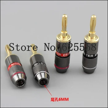 

6MM Audio banana plug connector Audio Speaker Cable Banana Jack Plug