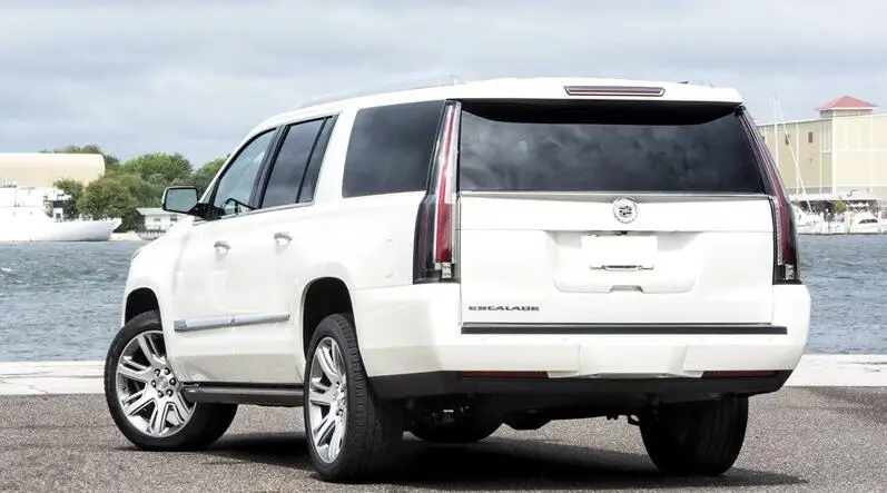 Красный Поворотный 2 шт Автомобильный бампер задний фонарь для 2007~ Cadillac Escalade ESV Suburban задний светильник светодиодный Escalade задний светильник