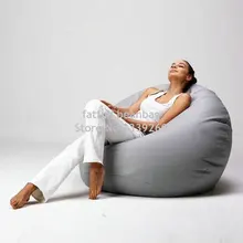 Furniture Sofa-Set Living-Room Chairs Cover Bean-Bag Waterproof Modern Only No-Filler-Modern-Style