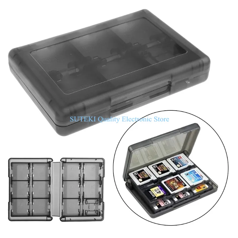 

Game Card Case Holder Cartridge Storage Box For Nintendo DS 3DS 28-In-1 High Quality
