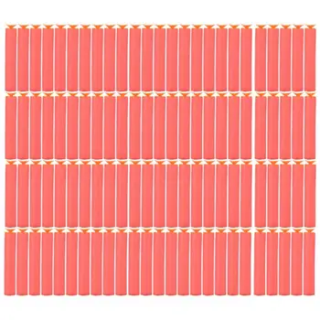 100Pcs Refill Clip Darts electric toy gun Foam EVA soft bullet Elite Sucker Rampage Series Blasters 4 Colors