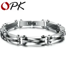 ОПК ЮВЕЛИРНЫЙ Фирменная Новинка Личность мужчины браслет изделия тяжелые металлические текстура 8.7 inch Homens да Moda Pulseira, 682
