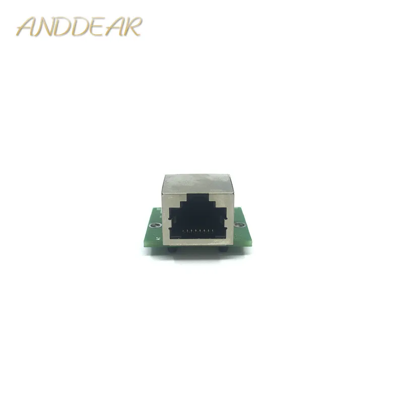 10/100/1000 Мбит/с стандартный сетевой порт RJ45 2 0 шаг pin мини адаптер модуль