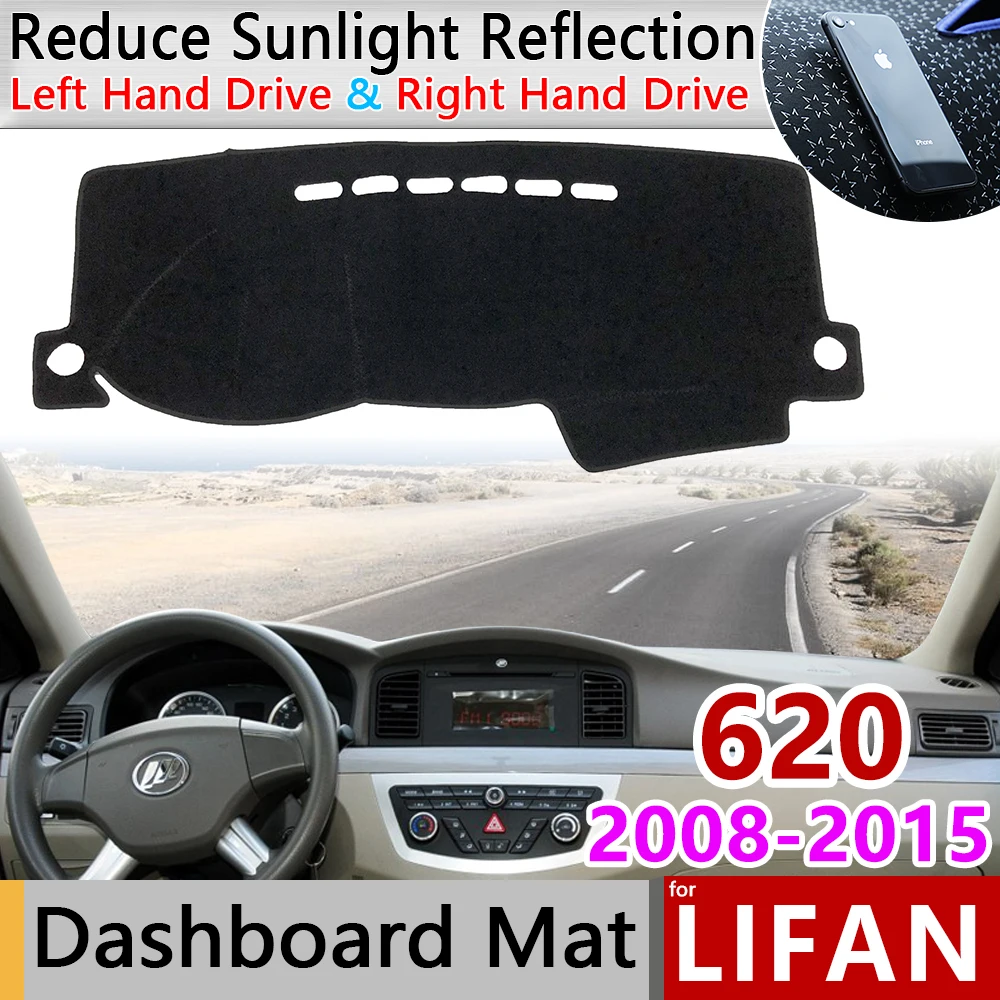 

for Lifan 620 630 2008 2009 2010 2011 2012 2013 2014 Solano Anti-Slip Mat Dashboard Cover Pad Sunshade Dashmat Car Accessories