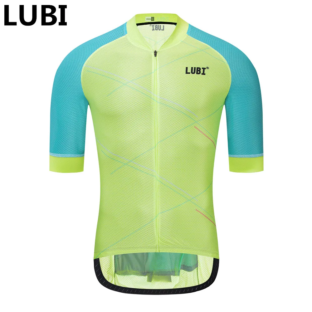 LUBI Лето короткий рукав Pro Велоспорт Джерси горный велосипед одежда Maillot Ropa Ciclismo
