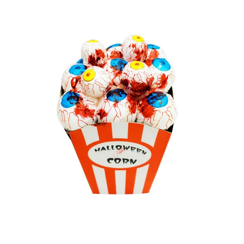 

3D Simulation Chirstmas Halloween Kawaii Mini Popcorn Food Artificial Popcorn DIY Ornaments Home Decoration Foam Crafts