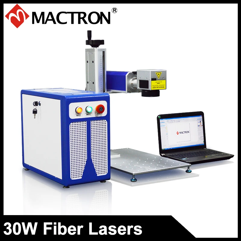 30w Portable Mini Metal Fiber Laser Engraving Machine Jewelry Engraving
