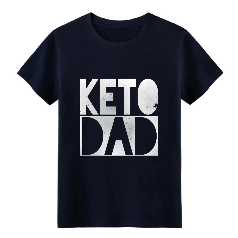 Keto Dad Ketogenic Tee с низким содержанием углеводов диета кетоза футболка дизайн 100%