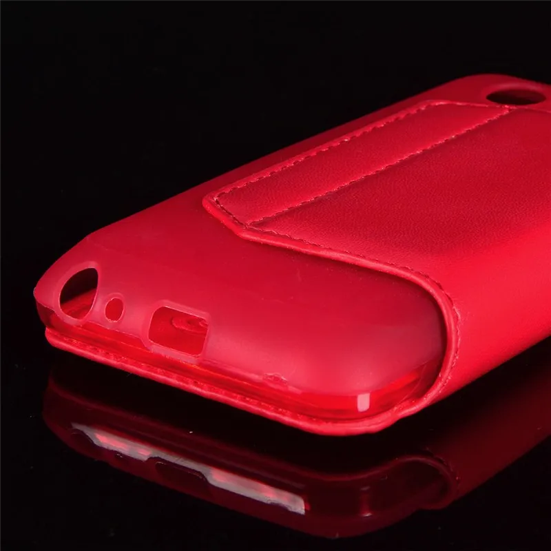 Складной чехол из искусственной кожи для samsung Galaxy S Advance I9070, чехол-книжка в деловом стиле, прочный Чехол из искусственной кожи с отделением для карт