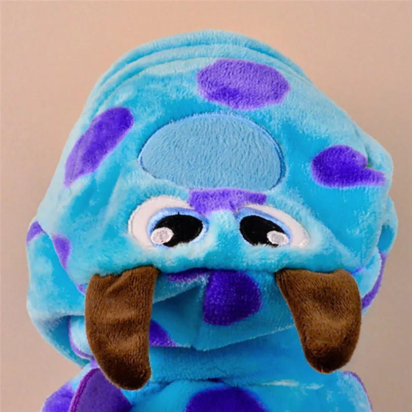 XXS-L Velvet Dogs Coat Jumpsuit Cute Cosplay Winter Pet Clothes for Small Middle Dog Warm Pet Vest Puppy Sweater noMC15 (2)