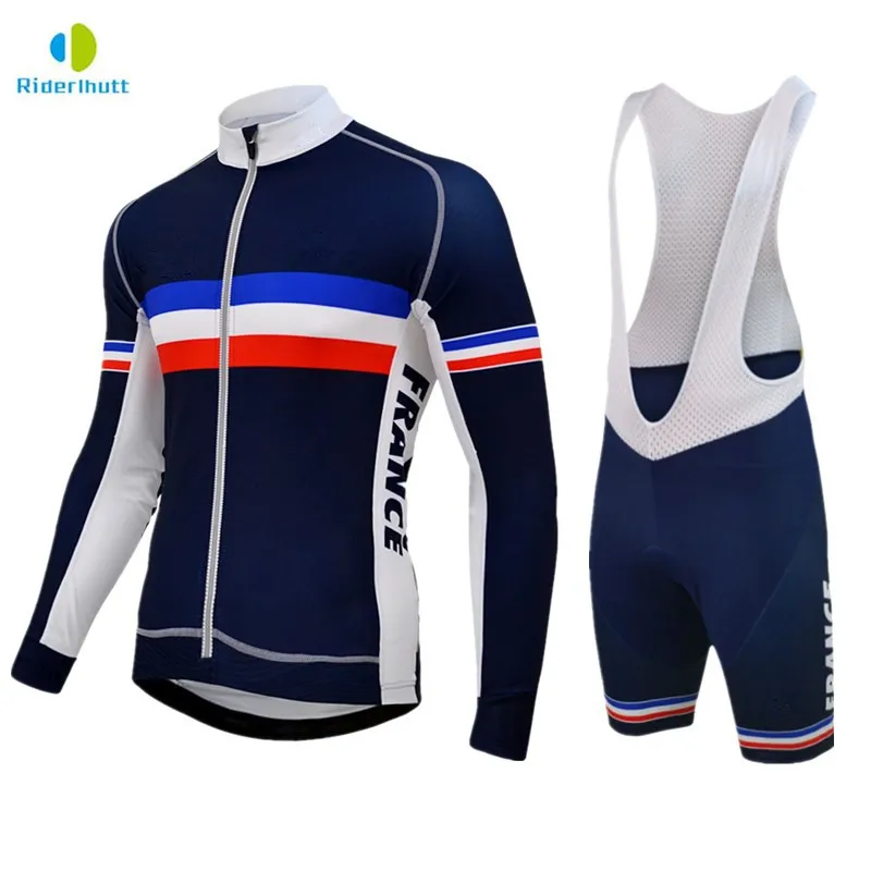 New fashion men/'s cycling jersey bib shorts set long sleeve bike cycling clothes