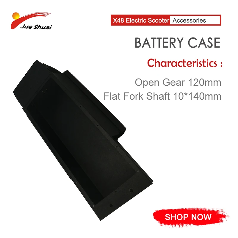 Excellent Aluminum Black Lithium Scooter Battery Case High Toughness Quality For 48V 10 Inch Electric Scooter Patinete Eletrico E Scooter 0