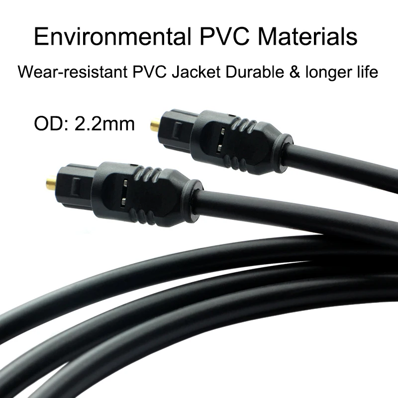EGRINCY Digital Optical Audio Cable Toslink Gold Plated SPDIF MD DVD For Xbox 360 Blu-ray CD 0.75m 1m 1.5m 1.8m 2m 3m 5m 10m 12m EGRINCY Digital Optical Audio Cable Toslink Gold Plated SPDIF MD DVD For Xbox 360 Blu-ray CD 0.75m 1m 1.5m 1.8m 2m 3m 5m 10m 12m