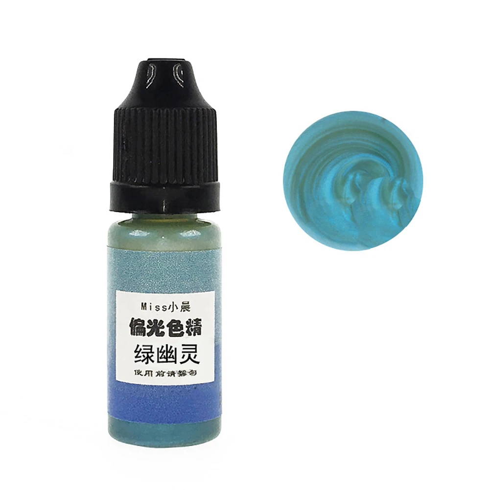 Alibaba Express 10g 24 Colors Mermaid UV Resin Dye Pigment Quick Dry Resin Glue for DIY Jewelry Making Crafts