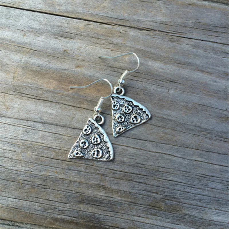 Pizza Earrings Charm Pepperoni Gifts for her | Украшения и аксессуары