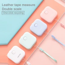 Мини легко Выдвижная Линейка Рулетка Мини Портативный тяга линейка брелок цвет случайный точность ленты