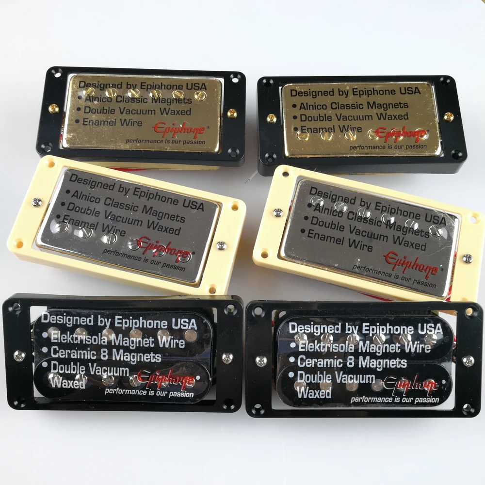 Электрогитара Alnico Bar Humbucker оригинальная электрическая гитара Epi LP стандарт сg