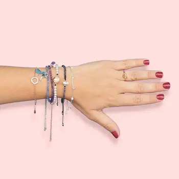 

ELESHE 100% 925 Sterling Silver Zircon Round Charm Bracelet For Women Link Chain Bracelet Fine Silver Jewelry Party Gift