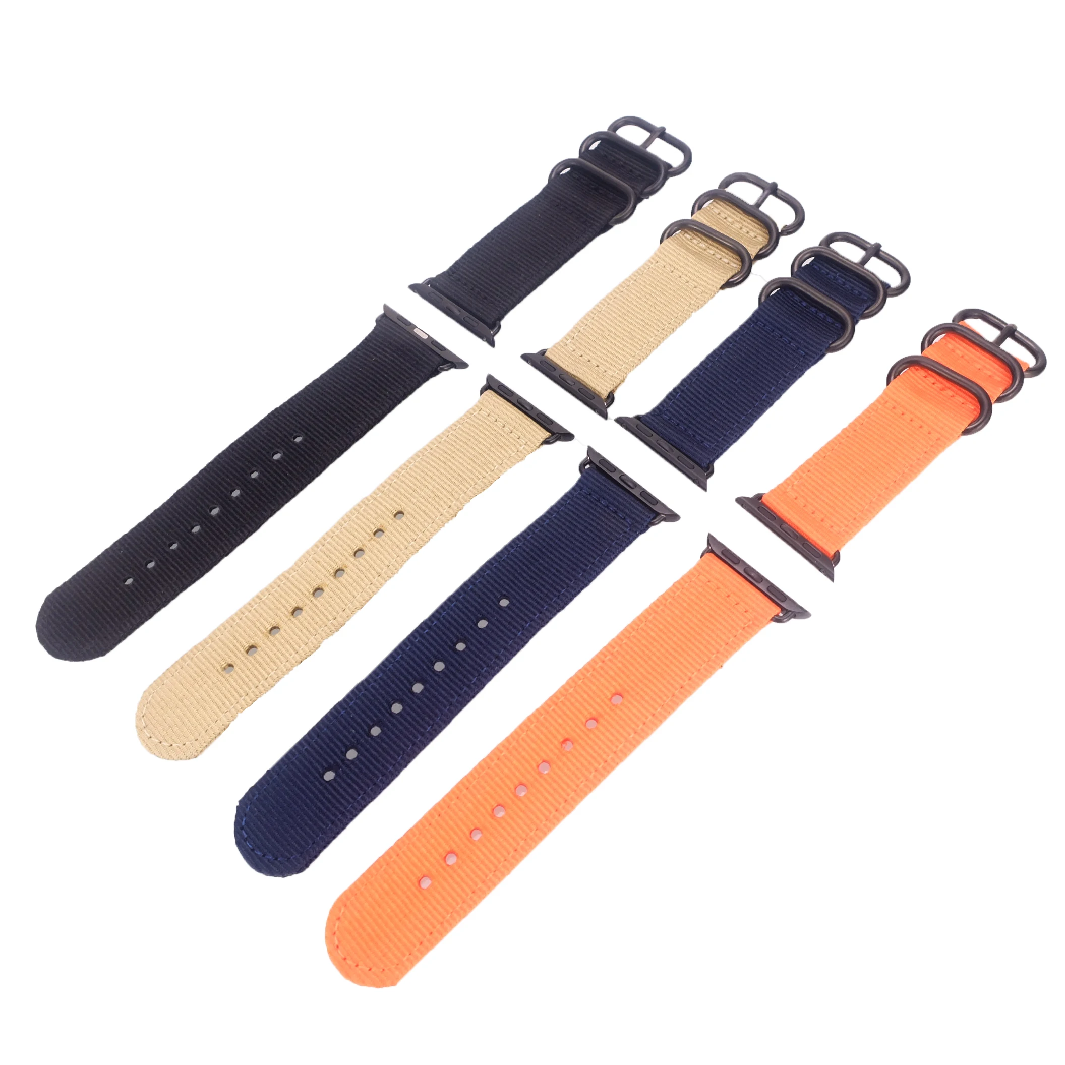 Ремешок для часов Nato нейлоновый Apple Watch Series 3 2 1 спортивный ремешок 42 мм 38 iwatch