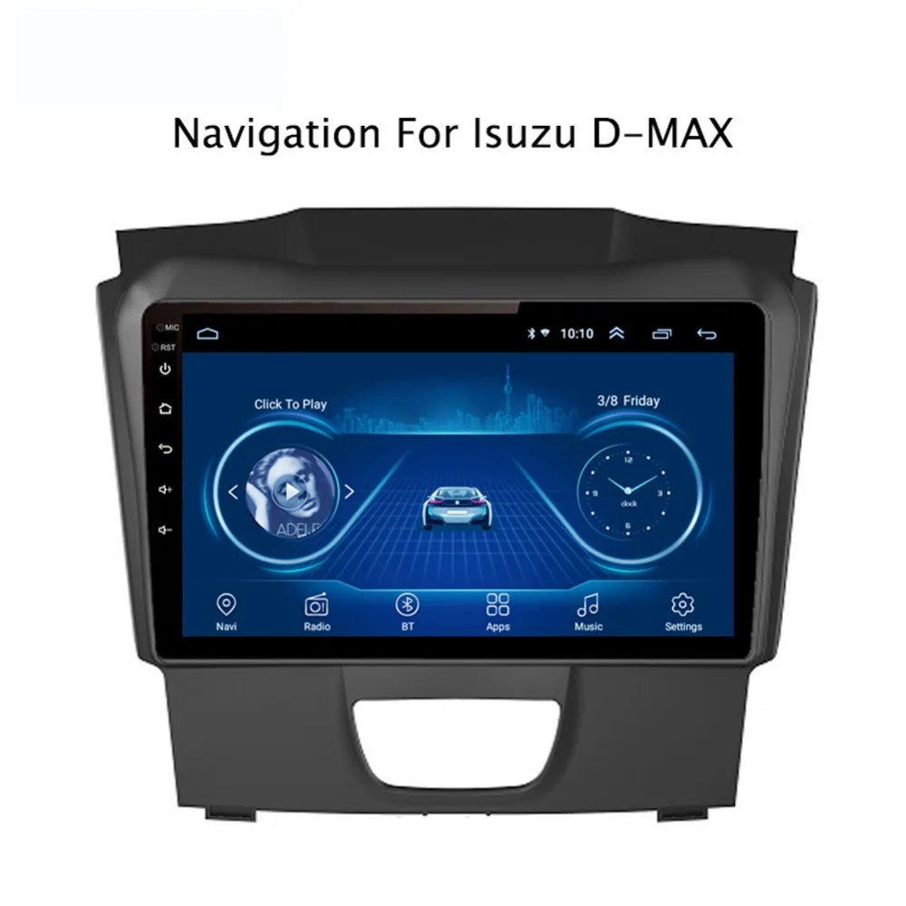 

Super Slim Touch Screen Android 8.1 radio GPS Navigation for Chevrolet S10 Isuzu D-MAX Dmax headunit Stereo Multimedia Bluetooth