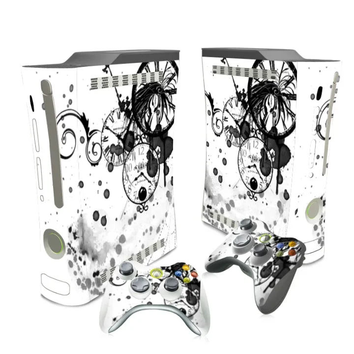 

Top promotional product Console Decal skin Sticker cover Vinyl For Xbox 360 Fat