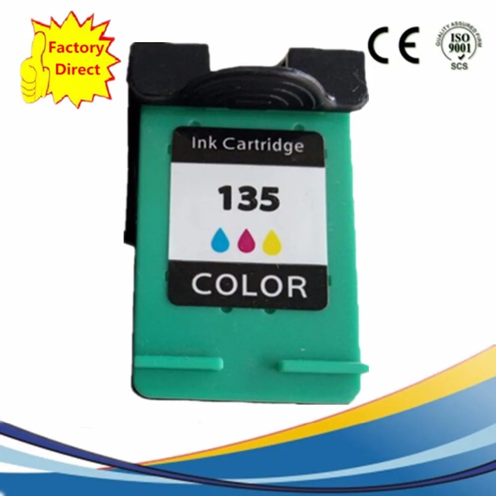 Картридж для струйных чернил Восстановленный HP131 135 XL Officejet 7410 H470 H470wbt Photosmart 2573 2575v
