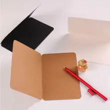 ¡Producto en oferta! Tarjetas de regalo, suministros simples para festivales, tarjetas de felicitación en blanco para oficina, Mini papel Kraft clásico para manualidades, regalos, tarjetas de mensajes