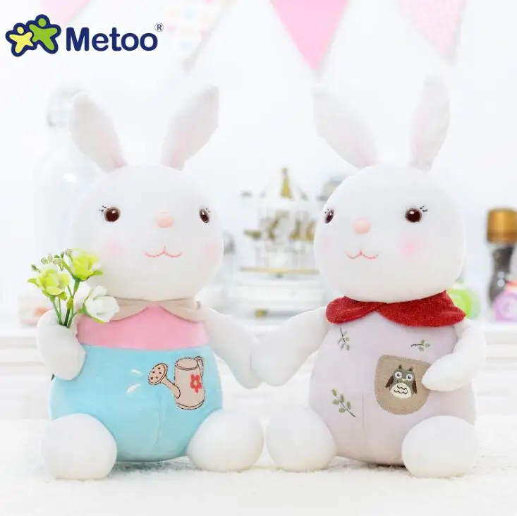 

28cm Tiramitu Rabbits Metoo DollPlush Cute Stuffed Small Brinquedos Baby Kids Toys for Girls Birthday Christmas Gift