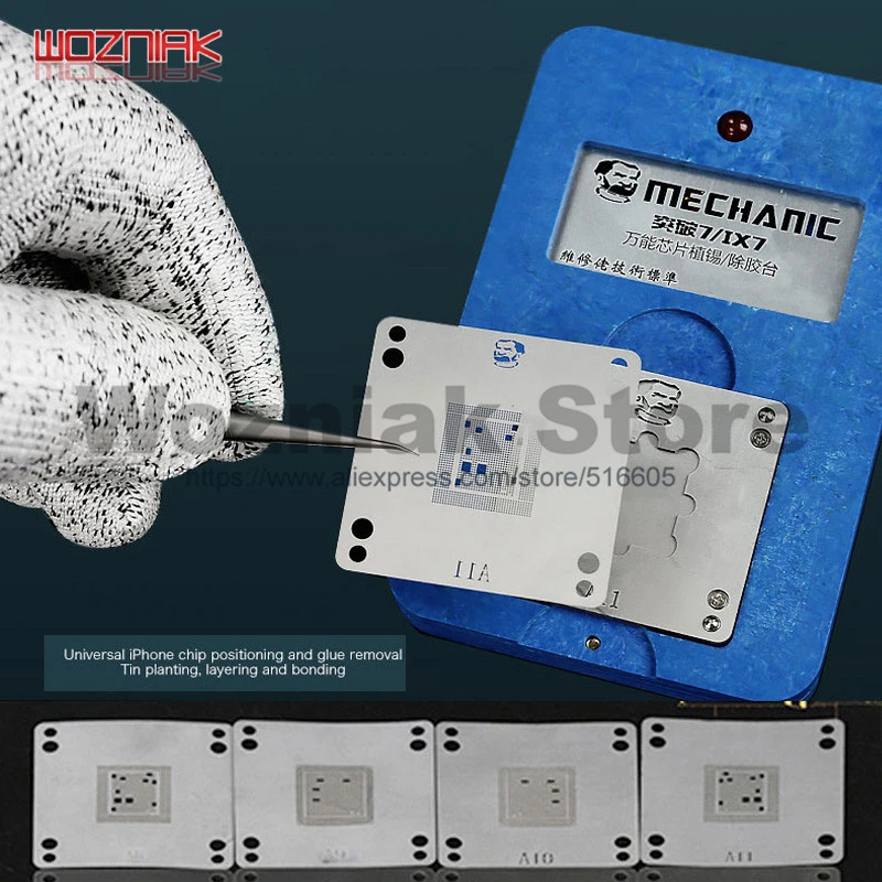 Mechanic Multi Functional A8 A9 A10 A11 A12 Mainboard Cpu Ic Chip Glue Removal Layering And Bonding Bga Reballing Platform Ix7 Power Tool Sets Aliexpress