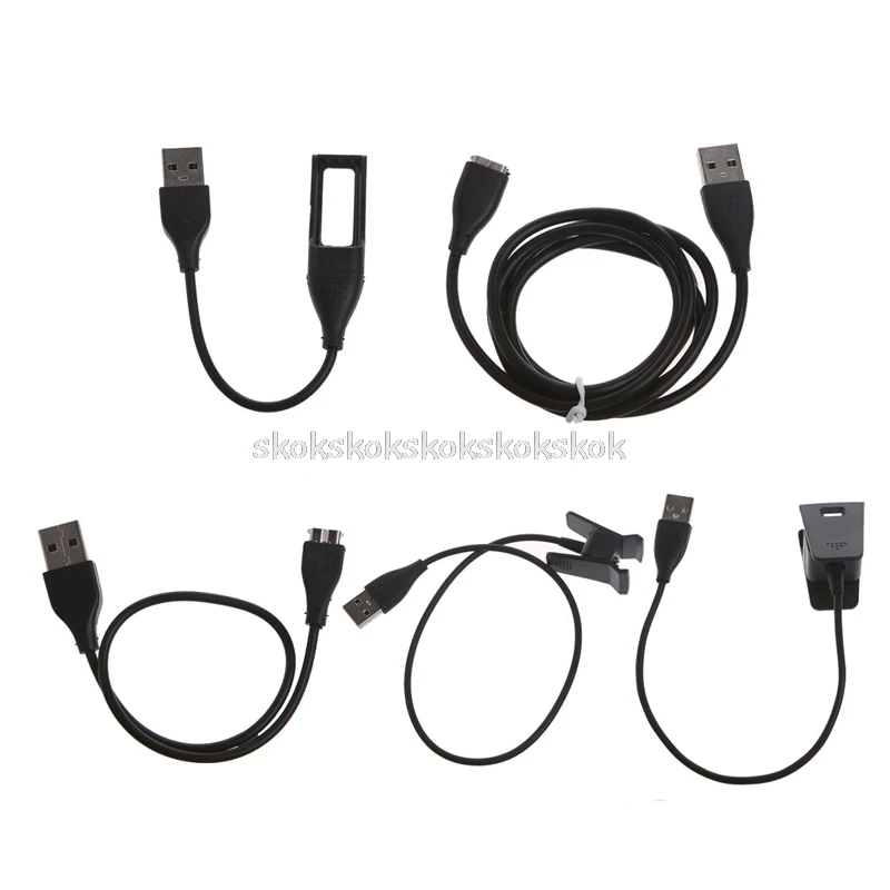 

Smartwatch USB Charging Cable Replacement Charger For FitBit Smart Watch Tracker Wristband for Fitbit Flex HR SURGE Alta N06