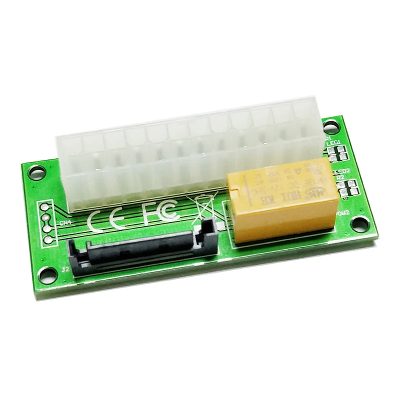 SATA 4Pin Настольный ATX 24PIN двойной блок питания синхронизатор ...