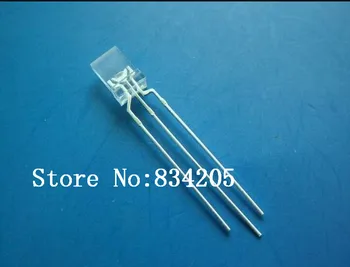 

free shipping 1000pcs/lot green light 2*3*4 rectangle LED light-emitting diode Light Beads green