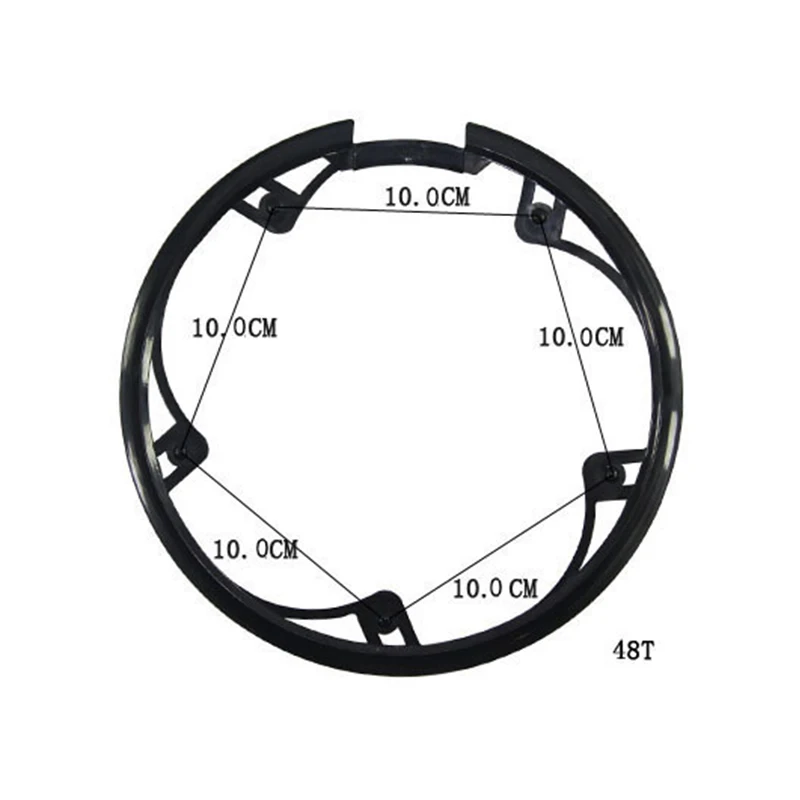 MTB 42T/44T/46T/48T/52T Plastic Chain Wheel Cover Chain Guard Ring Crankset Universal Protect Cap Crank Tooth Plate afbeelding