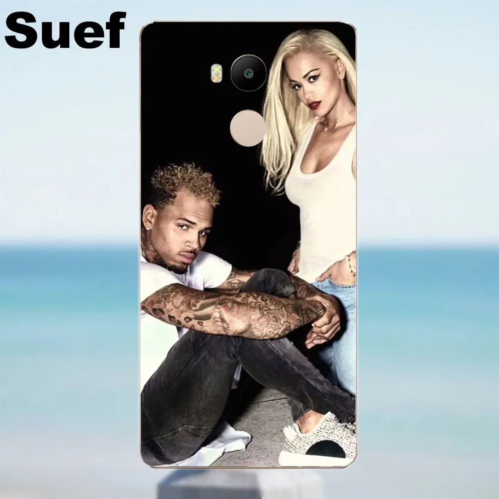 Suef чехлы из ТПУ Rita Ora F Chris коричневый корпус на Me для Xiaomi Redmi 4 3 3S Pro Mi3 Mi4 Mi4i Mi4C Mi5 Mi5S Mi