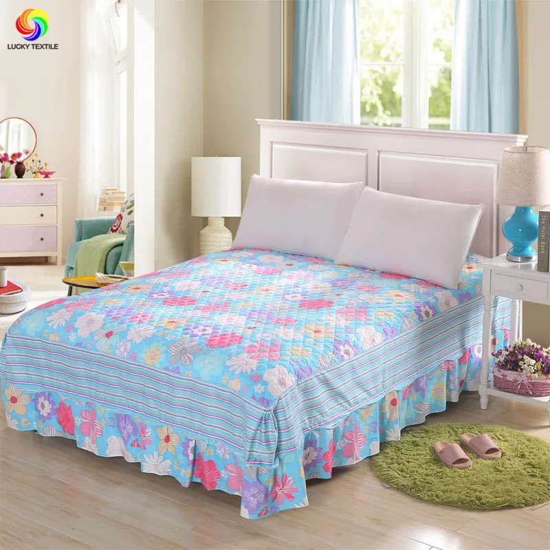 Home bedding 1pc Korean bed skirt thicken bed cover sheet queen Home bedding 1pc Korean bed skirt thicken bed cover sheet queen