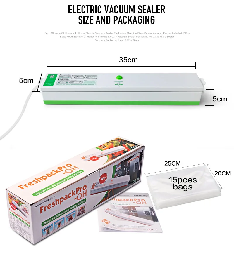 household vacuum sealer food saver