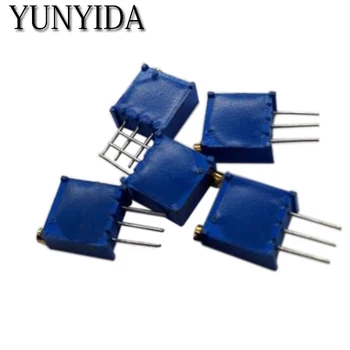 

10pcs 3296W-102 1K 3296W-1-102LF Adjustable precision potentiometer Free shipping