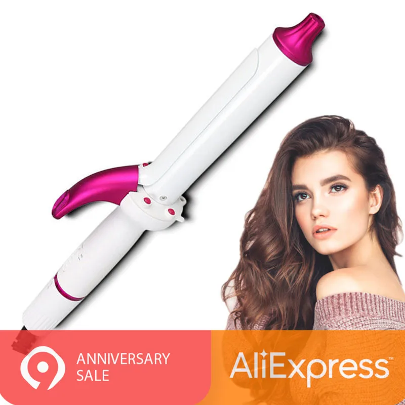 

Dual-use 2In1 Negative Ion Curling Iron/Straight Hairdressing Stick Temperature Control Hair Roll Straight Styling Tool Dropship