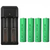 Doorbell 18650 battery 2PCS / 4PCS 2600mAh and Battery Charger for EKEN V5 V6 V7 Anytek b10 b30 b50 b60 b70 Doorbell battery ► Photo 1/5
