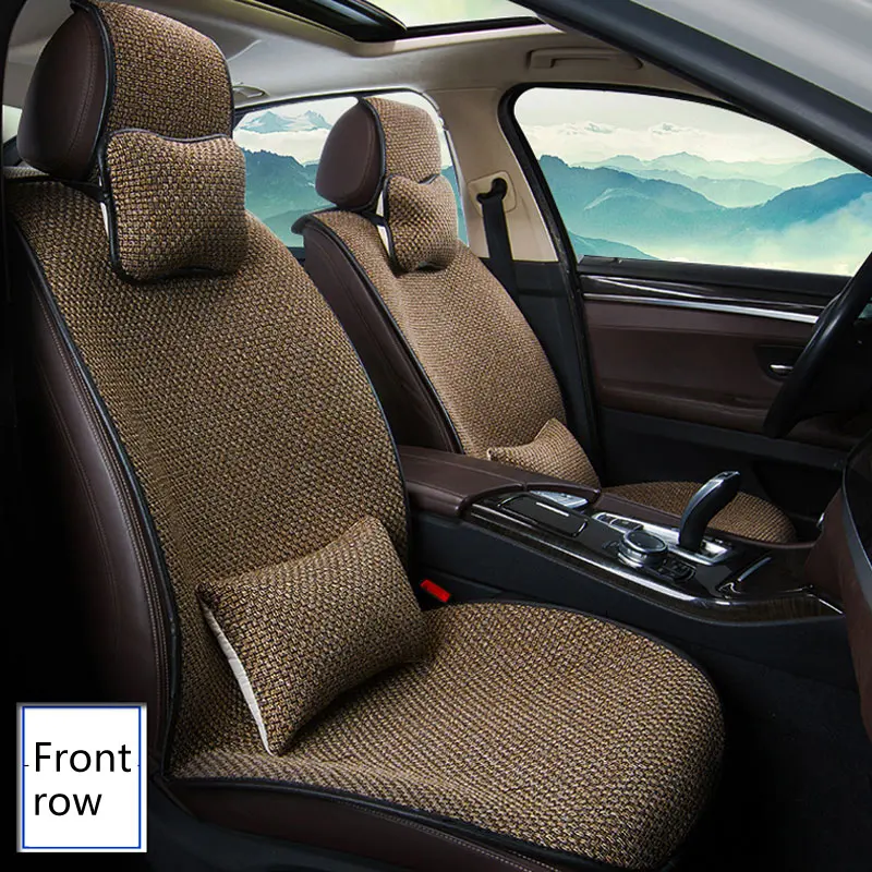 Breathable Mesh car seat covers pad fit for most cars /winter cool