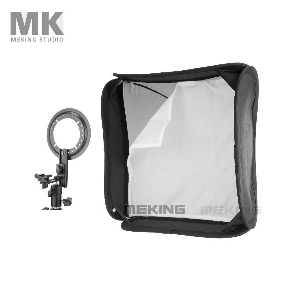 Meking софтбокс для вспышки Speedlite SpeedLight вспышка света 80 cm/3" E8080 Софтбокс диффузор с l-образным Форма адаптер