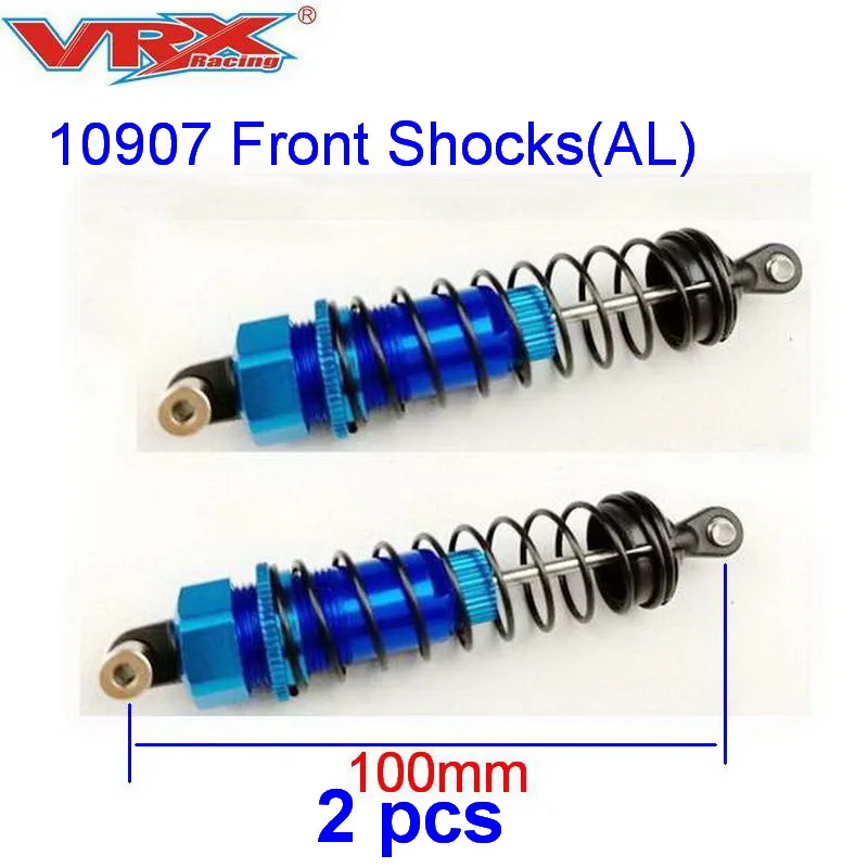 

10907 Front Shock Absorber Aluminum alloy for VRX Racing 1/10 scale 4WD rc car Upgrade parts, remote contol Toys car accessories