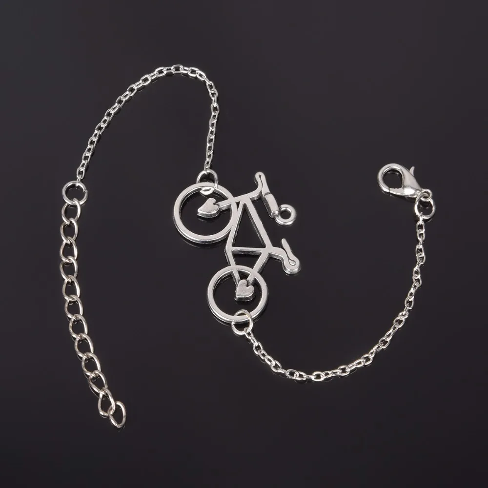 Simple Style Silver Plated Charm Bracelet Jewelry Gift Wedding Banquet Wholesale Top Quality 1 D2 14