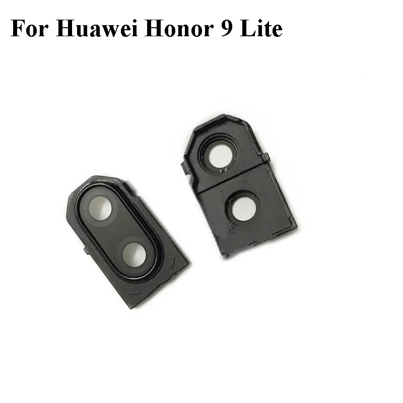 Задняя камера для Huawei Honor 9 Lite стеклянный объектив + крышка камеры круглые детали
